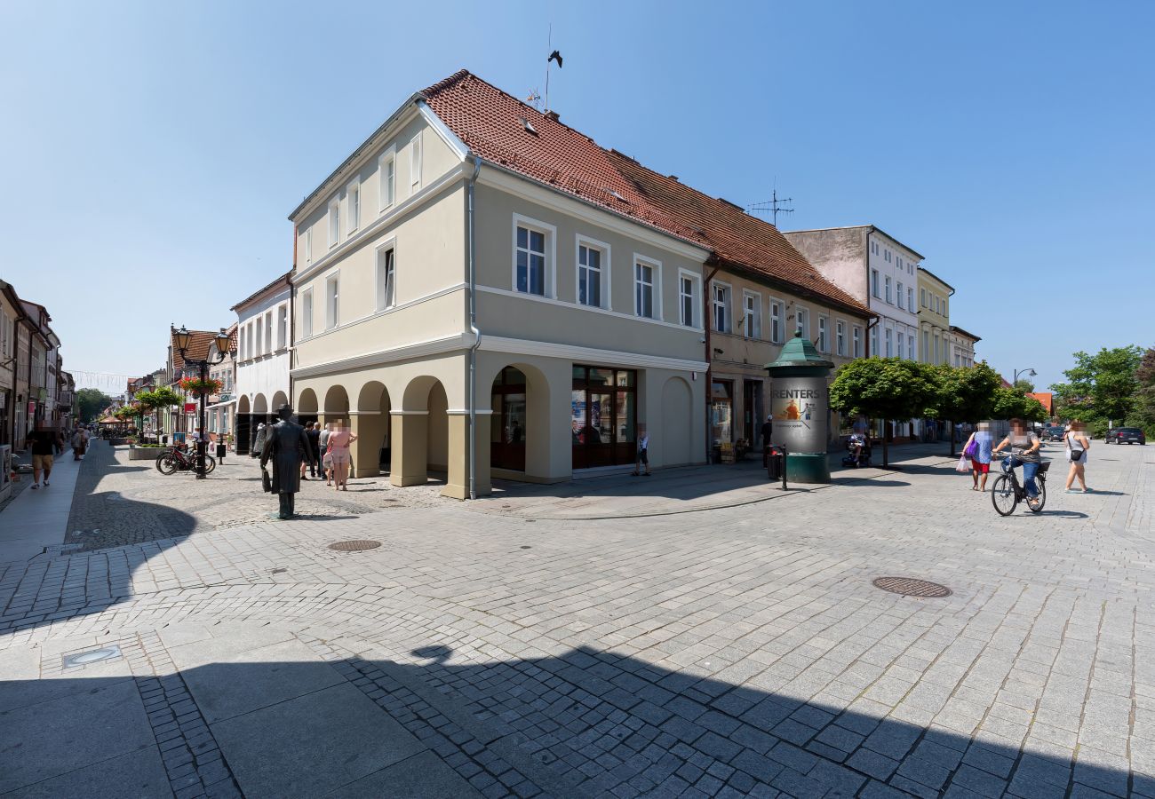 Wohnung, Miete, draußen, Gebäude, Darłowo, Kościuszki-Platz, Markt, Urlaub