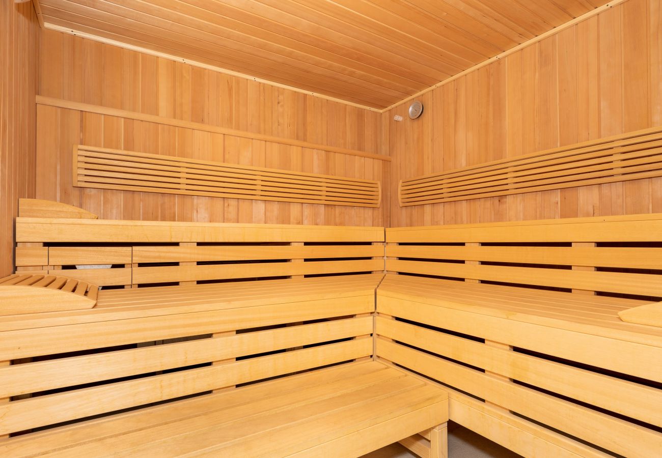 sauna, interior sauna, wooden sauna, amenitie, rent