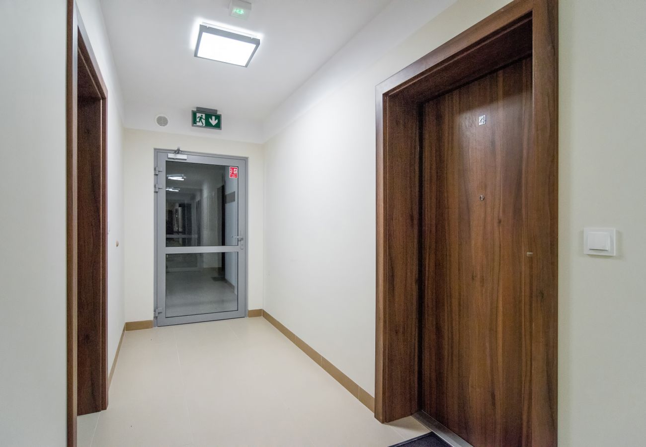 interior, apartment building, staying place, corridor, rent