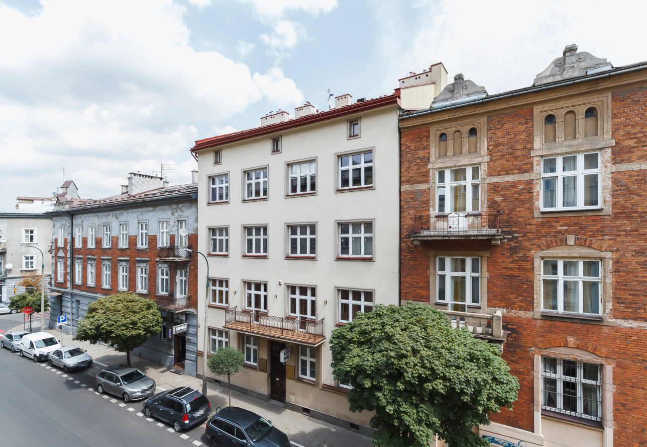apartment, view, street, Arianska, Krakow