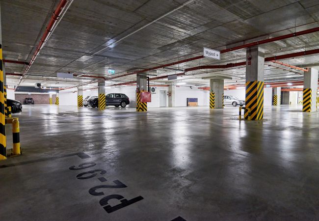 garage, parking, parking spot, underground parking, underground garage, apartment, apartment building, interior, rent