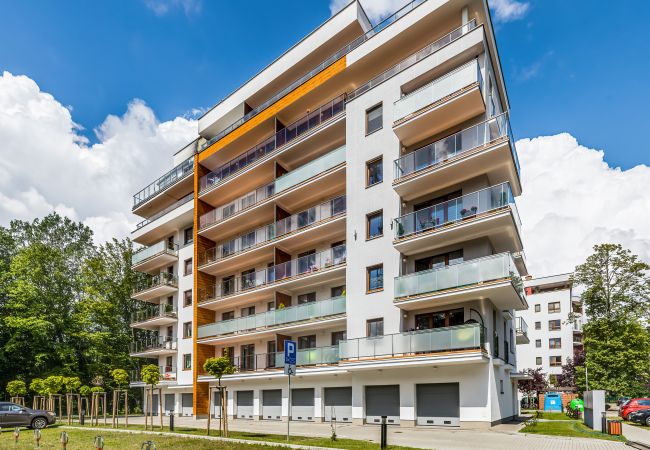 apartment, rent, exterior, building, Szpitalna 9, Wyspa Solna, Kołobrzeg, vacation