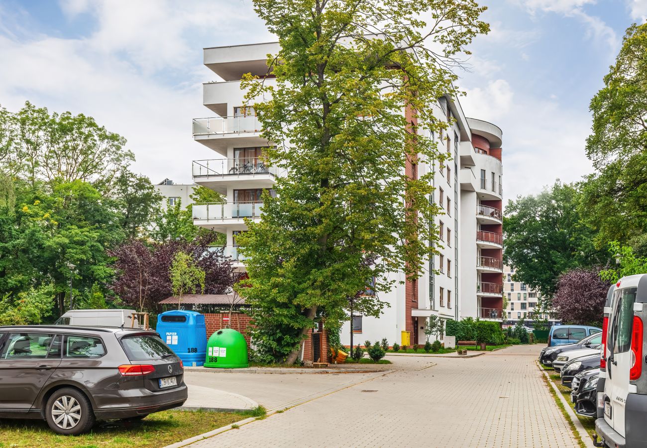 apartment, rent, exterior, building, Szpitalna 8A, Wyspa Solna, Kołobrzeg, vacation