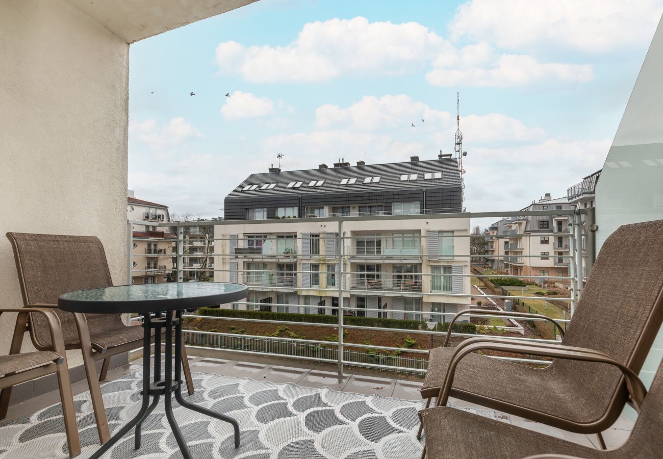 apartment, rent, accommodation, balcony, city view, Świnoujście, vacation, holidays
