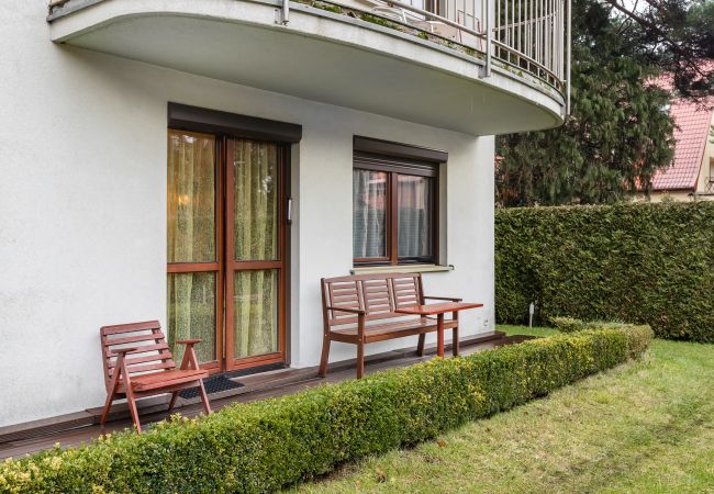 terrace, garden furniture, table, view, patio, garden, rest, apartment, rent, accomodation