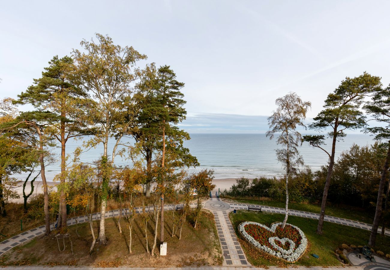 terrace, view, sea view, deckchairs, jacuzzi, Rewal, Klifowa, beach, vacation, at the seaside, apartment, rent