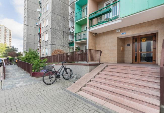 exterior, apartment building, staying place, street, exterior view, rent, Świnoujście