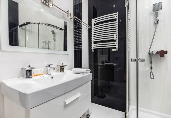 bathroom, shower, toilet, mirror, towels, apartment, interior, rent