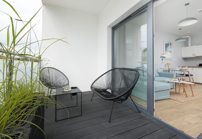 apartment, rent, garden furniture, leisure, city view, terrace, rest
