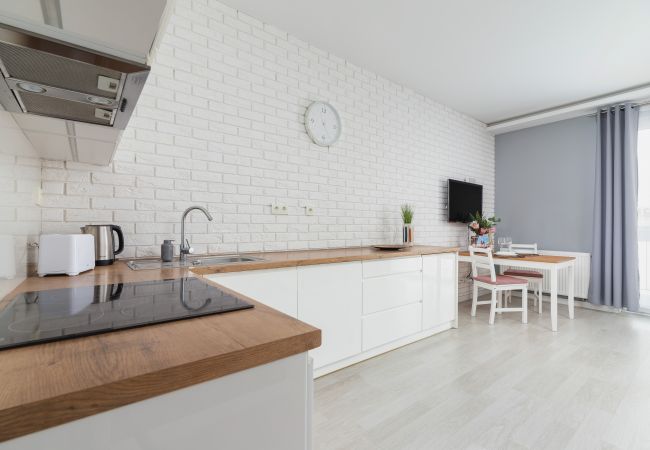 Kitchenette in an apartment for rent at 122B Dobrego Pasterza Street